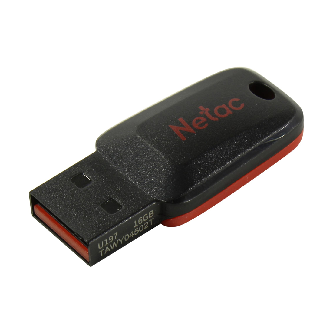 USB Флеш 64GB 2.0 Netac U197 NT03U197N-064G-20BK черный (NT03U197N-064G-20BK) фото