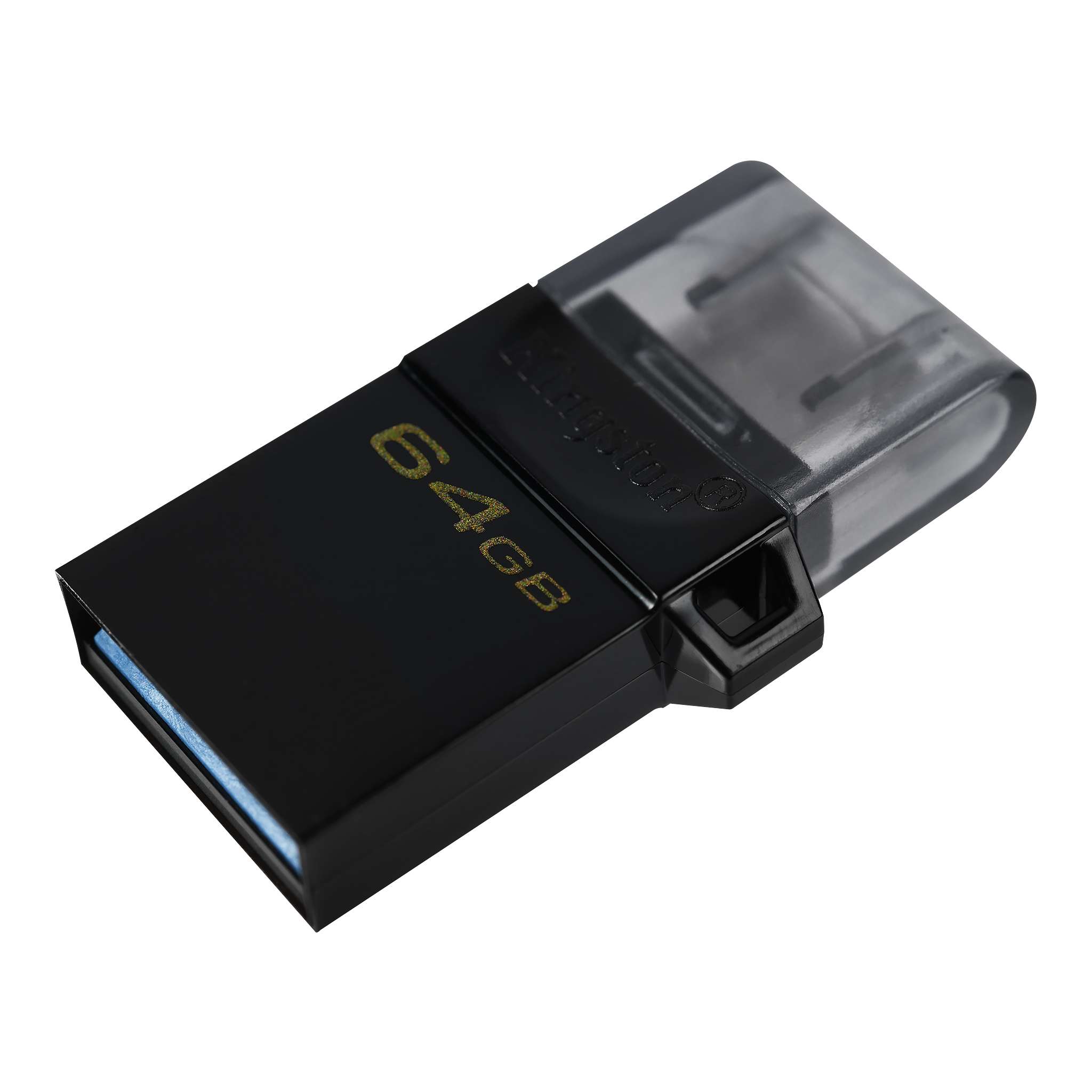 картинка USB Флеш 64GB 3.0 Kingston OTG DTDUO3G2/64GB черный от магазина itmag.kz