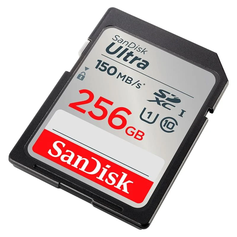 Карта памяти SanDisk 256 ГБ SD Ultra SDHC/SDXC UHS-I (SDSDUNC-256G-GN6IN) фото