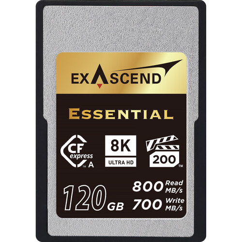 Карта памяти CFexpress Type A, 120Gb, Exascend Essential, VPG200 (EXPC3EA120GB) фото