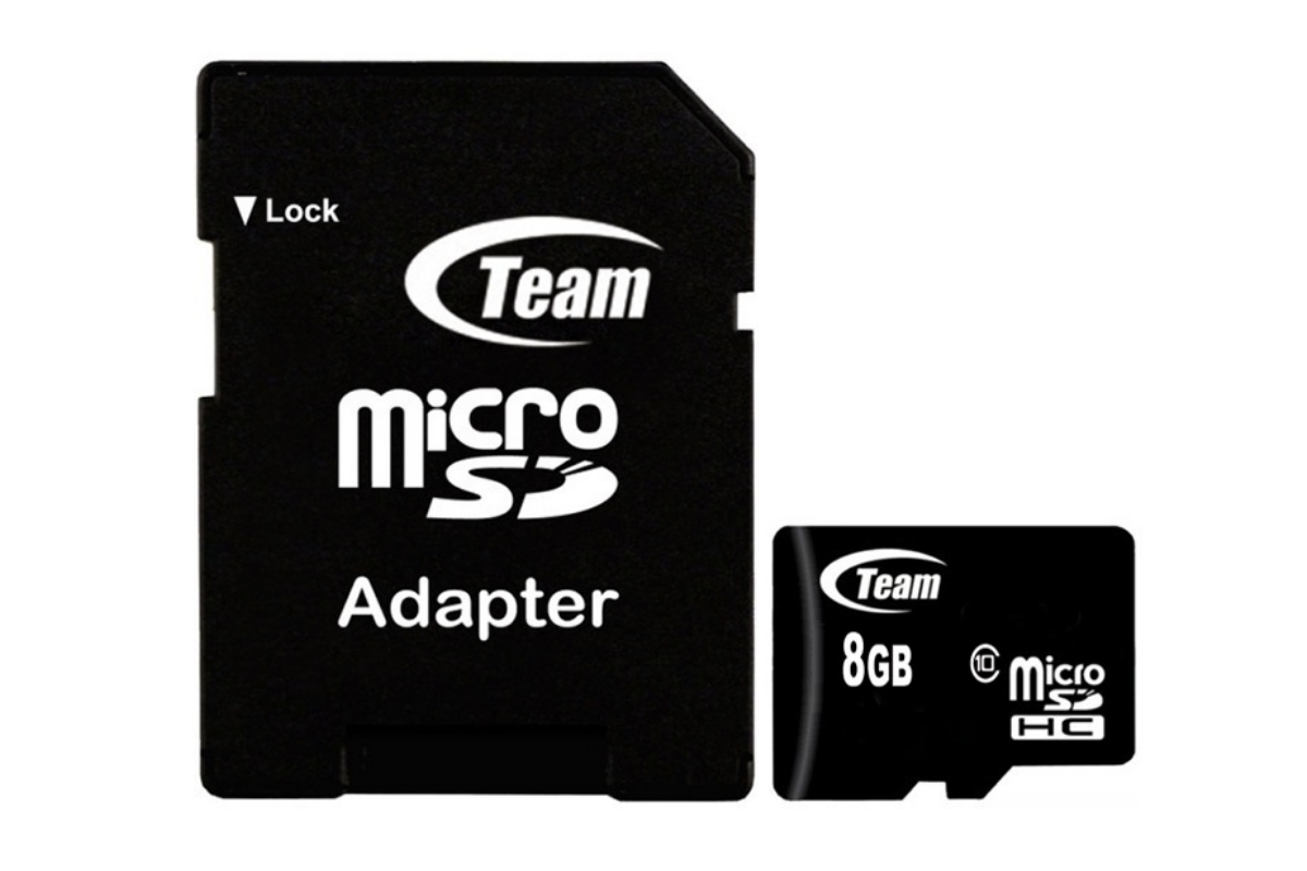 картинка Карта памяти Team Group Micro-SDHC TUSDH8GCL1003 8Gb w/Adapter от магазина itmag.kz
