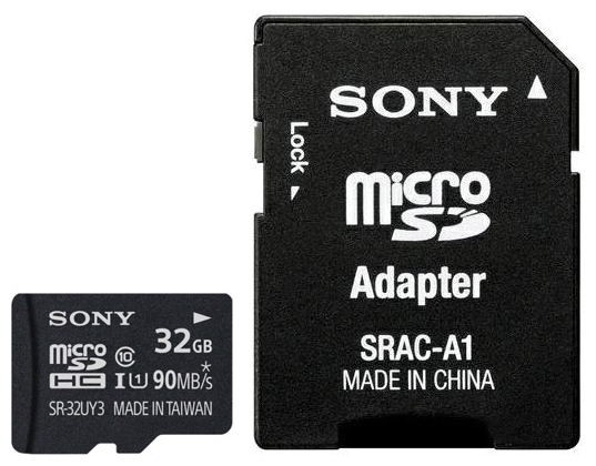 картинка Карта памяти MicroSD 16GB Class 10 U1 Sony SR16UY3AT от магазина itmag.kz