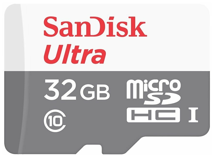 картинка Карта памяти MicroSD 16GB Class 10 U1 SanDisk SDSQUNB-016G-GN3MN от магазина itmag.kz