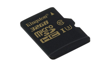 картинка Карта памяти Kingston 32GB, SDCG/32GBSP, microSDHC Class U3 UHS-I 90R/45W Single Pack w/o Adapter от магазина itmag.kz
