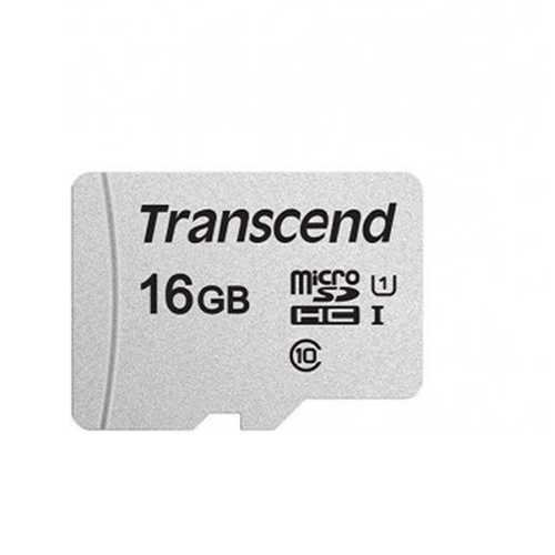 картинка Карта памяти MicroSD 16GB Class 10 U1 Transcend TS16GUSD300S-A от магазина itmag.kz