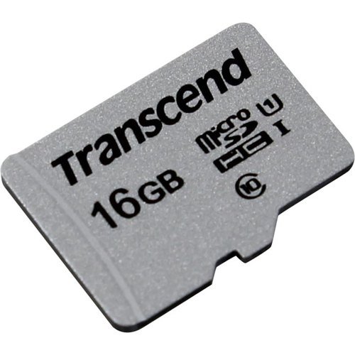 картинка Карта памяти MicroSD 16GB Class 10 U1 Transcend TS16GUSD300S от магазина itmag.kz