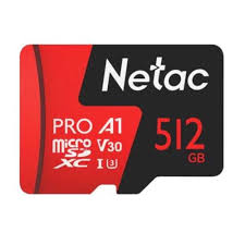Карта памяти MicroSD 512GB Class 10 V30/A1 Netac NT02P500PRO-512G-R с адаптером (NT02P500PRO-512G-R) фото