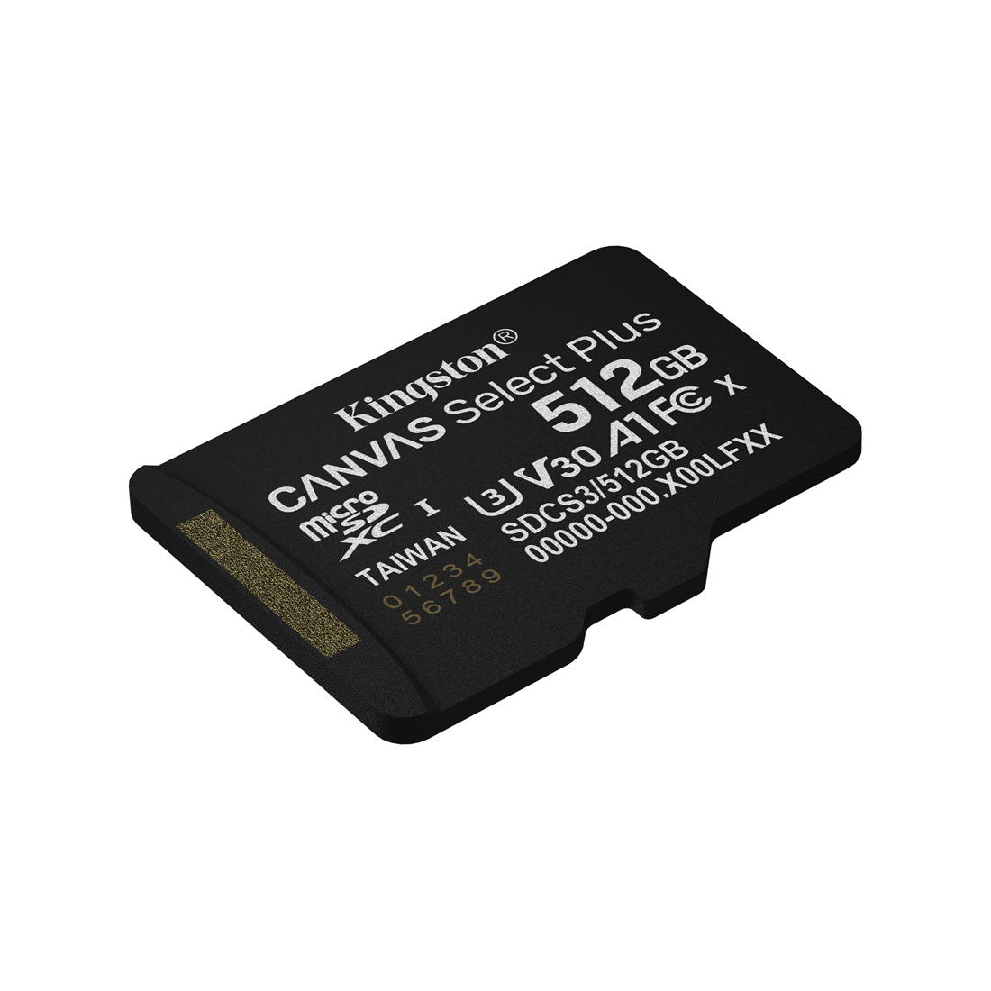 Карта памяти MicroSD 512GB Class 10 UHS-I Kingston (SDCS3/512GBSP) фото