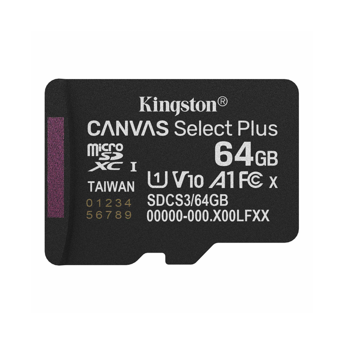 Карта памяти MicroSD 64GB Class 10 UHS-I Kingston SDCS3/64GB (SDCS3/64GBSP) фото