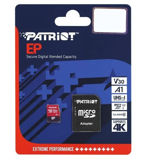  Карта памяти SDXC Patriot, 256GB (PEF256GEP31MCX) фото