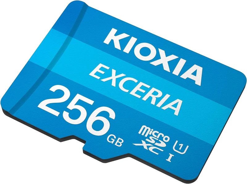 Память micro Secure Digital Card 256Gb class10 KIOXIA с адаптером SD (LMEX1L256GG2) фото