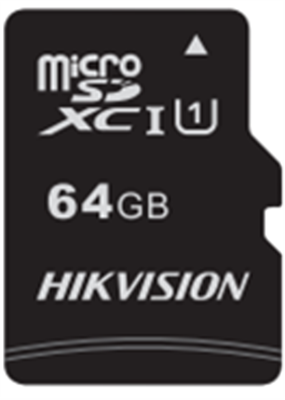 картинка Карта памяти  HIKVISION, microSDHC, 64GB, Class10, более 300 циклов от магазина itmag.kz