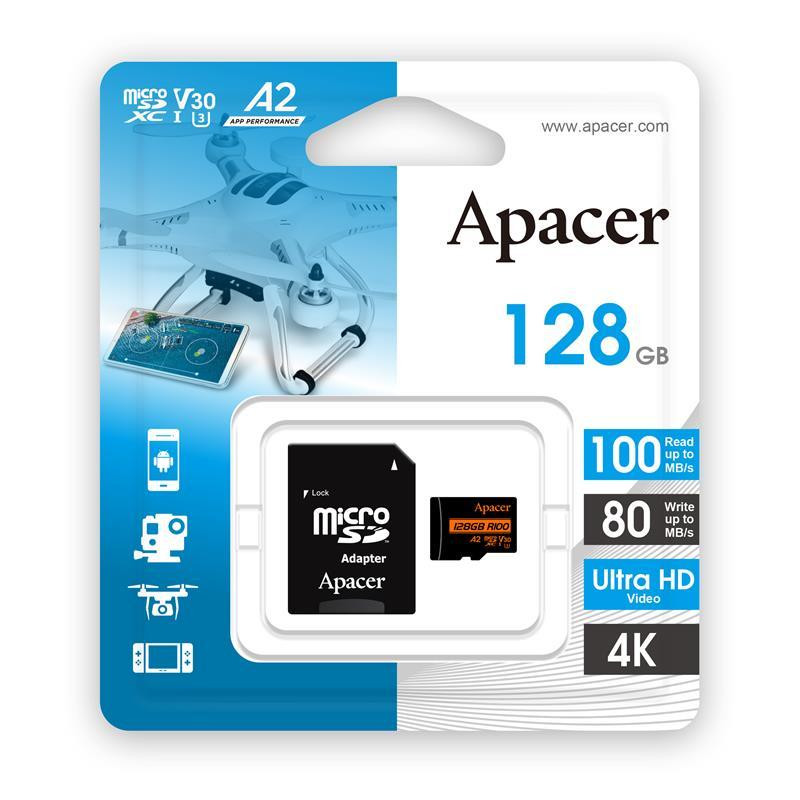 Карта памяти Apacer AP128GMCSX10U8-R 128GB (AP128GMCSX10U8-R) фото