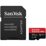 картинка Карта памяти SanDisk Extreme PRO microSDXC 512GB + SD Adapter + RescuePRO Deluxe 170MB/s A2 C10 V30 UHS-I U3 от магазина itmag.kz