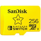 картинка Карта памяти SanDisk microSDXC card for Nintendo Switch 256GB, 100MB/s Read, 90MB/s Write, V30, U3, C10, A1, UHS-1 от магазина itmag.kz