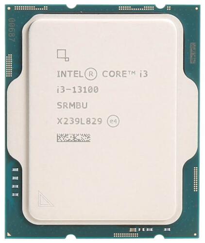 картинка Процессор Intel Core i3 13100, S1700/4 cores/Raptor Lake/3.4GHz/12MB L3/10nm/OEM от магазина itmag.kz