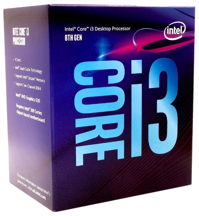 картинка Процессор Intel Core i3-8100 Coffee Lake BOX от магазина itmag.kz
