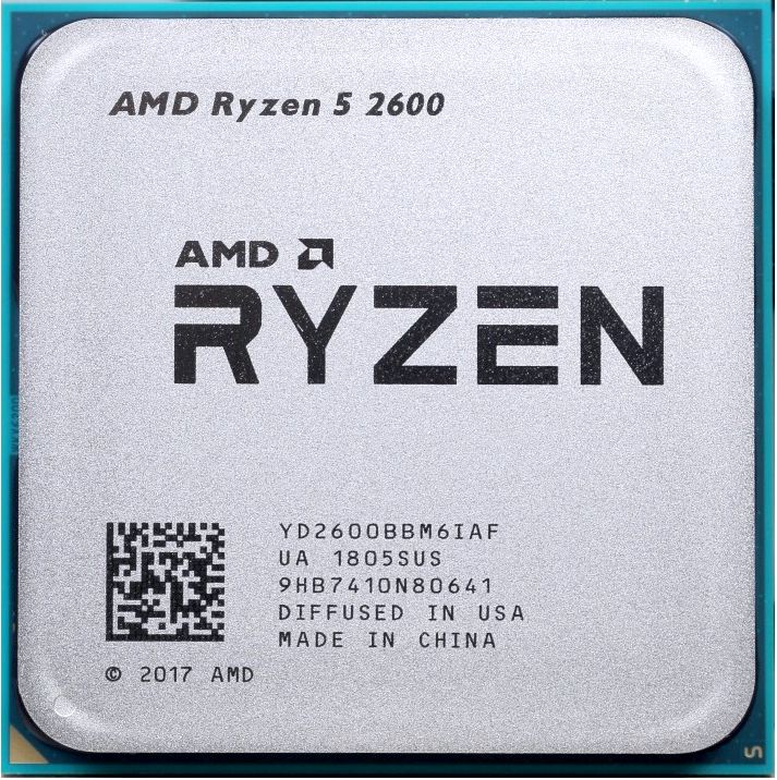картинка Процессор AMD Ryzen 5 2600 OEM от магазина itmag.kz