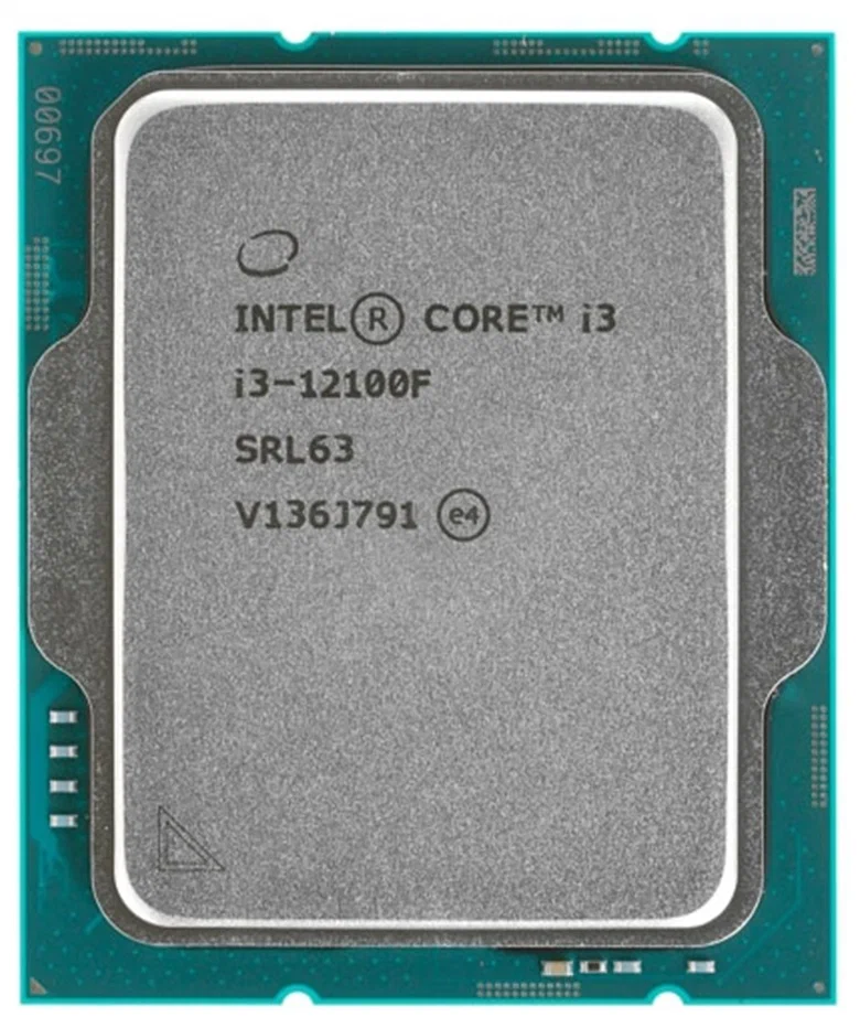 картинка Процессор CPU S-1700 Intel Core i3 12100F TRAY  от магазина itmag.kz