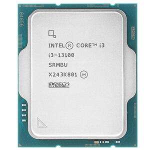картинка Процессор Intel Core i3-13100 (3.4GHz, 12MB, LGA1700) tray от магазина itmag.kz