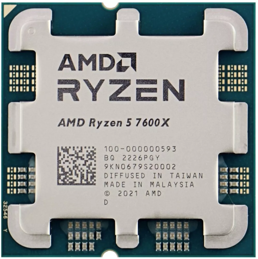 картинка Процессор AMD Ryzen 5 7600X 4,7Гц (5,3ГГц Turbo) (100-000000593) OEM  от магазина itmag.kz