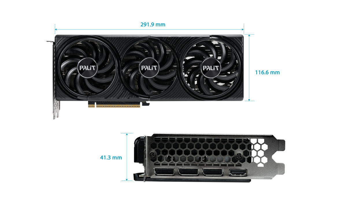 Видеокарта Palit GeForce RTX 5070 Infinity 3 (NE75070019K9-GB2050S) фото