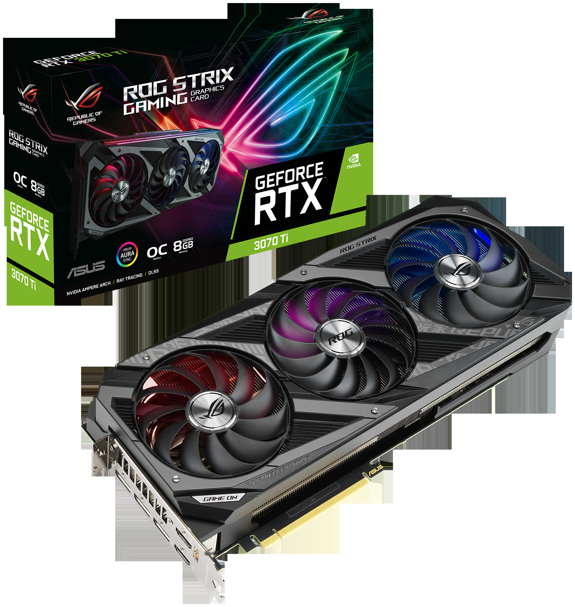  (ROG-STRIX-RTX3070TI-8G-GAMING) фото