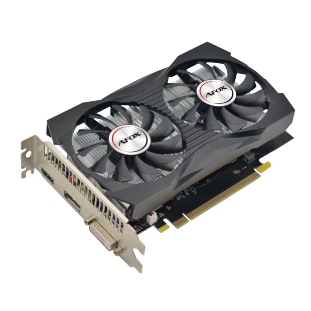 Видеокарта AFOX Geforce GTX1050 4GB GDDR5 ATX Dual Fan (AF1050-4096D5H4-V2) фото
