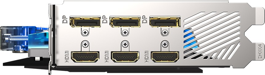 Видеокарта Gigabyte AORUS GeForce RTX 3080 XTREME WATERFORCE WB 10G  (GV-N3080AORUSX WB-10GD) фото