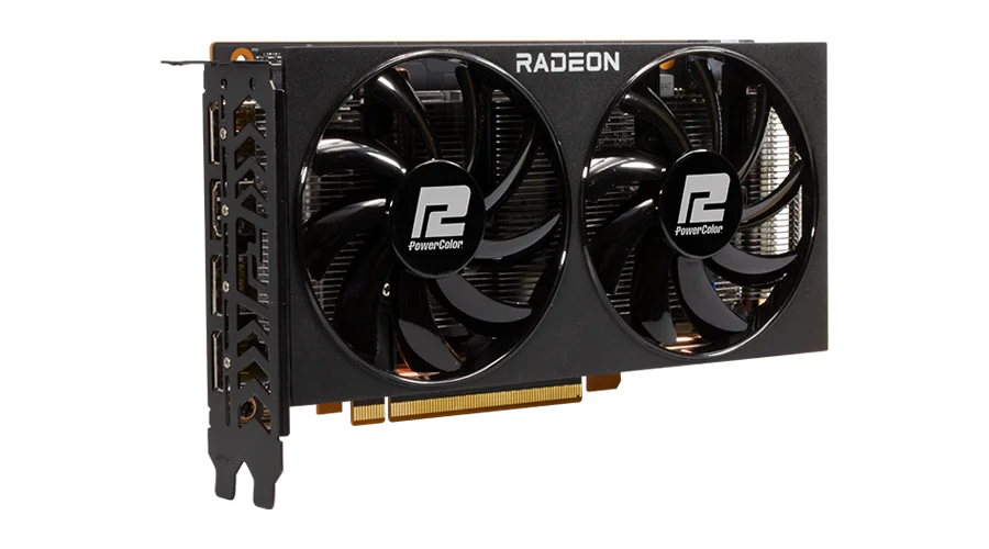 Видеокарта PowerColor RX 6600 Fighter (AXRX 6600 8GBD6-3DH OEM) фото
