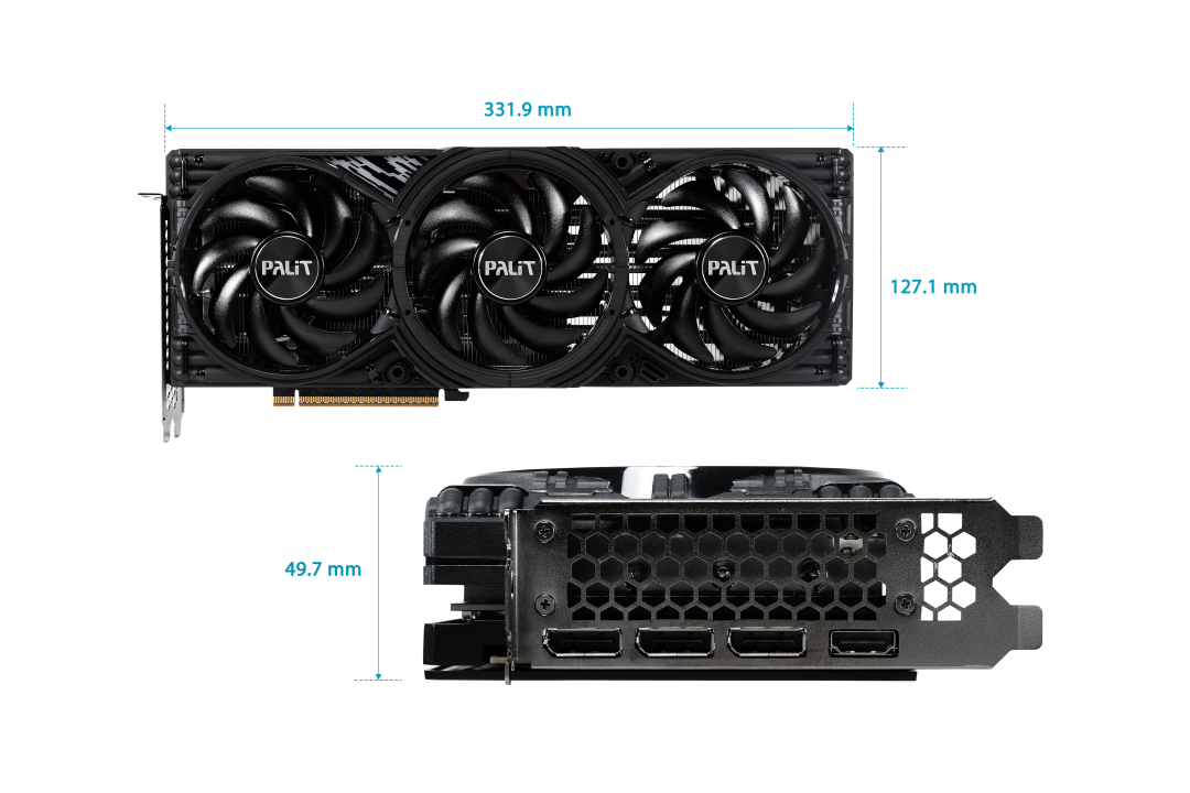 Видеокарта Palit GeForce RTX 5070 GamingPro-S (NE75070019K9-GB2050U) фото