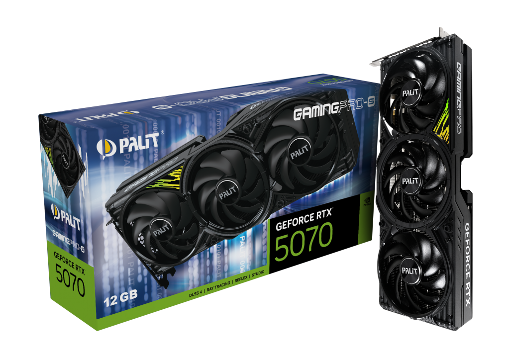 Видеокарта Palit GeForce RTX 5070 GamingPro-S (NE75070019K9-GB2050U) фото