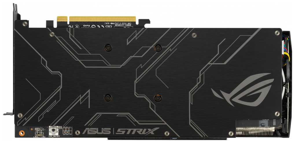 картинка Видеокарта ASUS GeForce GTX1660Ti 6GB GDDR6 19bit 2xHDMI 2xDP HDCP, AURA RGB, ROG-STRIX-GTX1660TI-O6G-GAMING от магазина itmag.kz