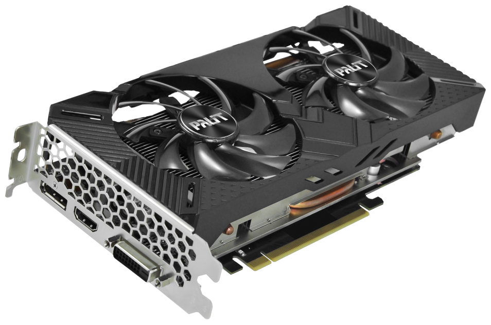 Видеокарта PALIT GTX1660 DUAL 6G (NE51660018J9-1161C) фото