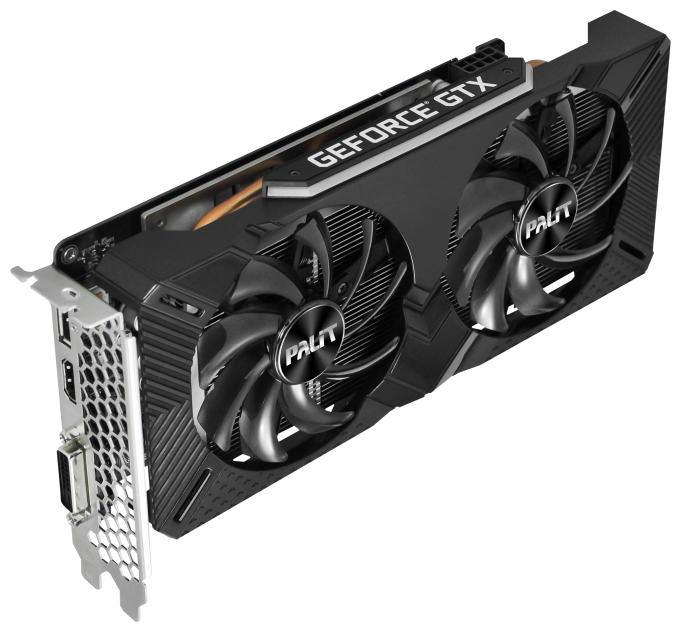 Видеокарта PALIT GTX1660 DUAL 6G (NE51660018J9-1161C) фото