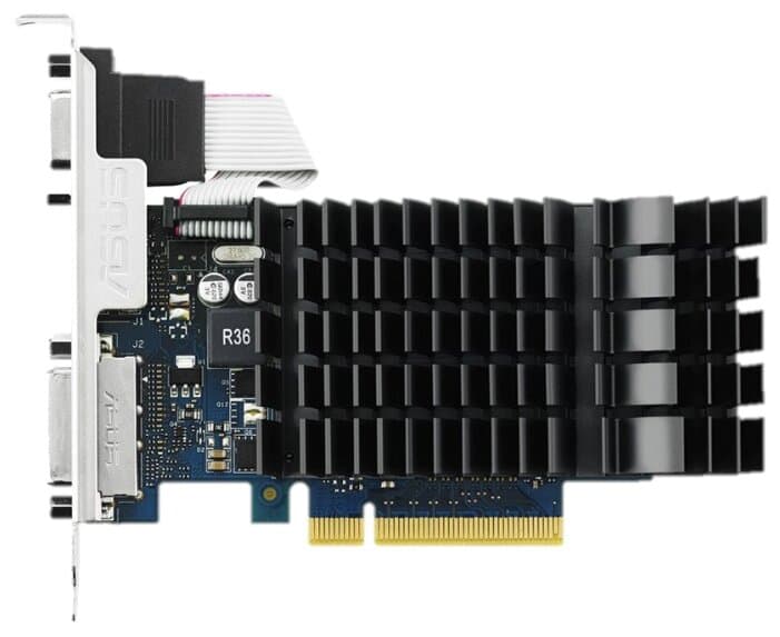 картинка Видеокарта ASUS GeForce GT 730 902Mhz PCI-E 2.0 2048Mb 1800Mhz 64 bit DVI HDMI HDCP от магазина itmag.kz