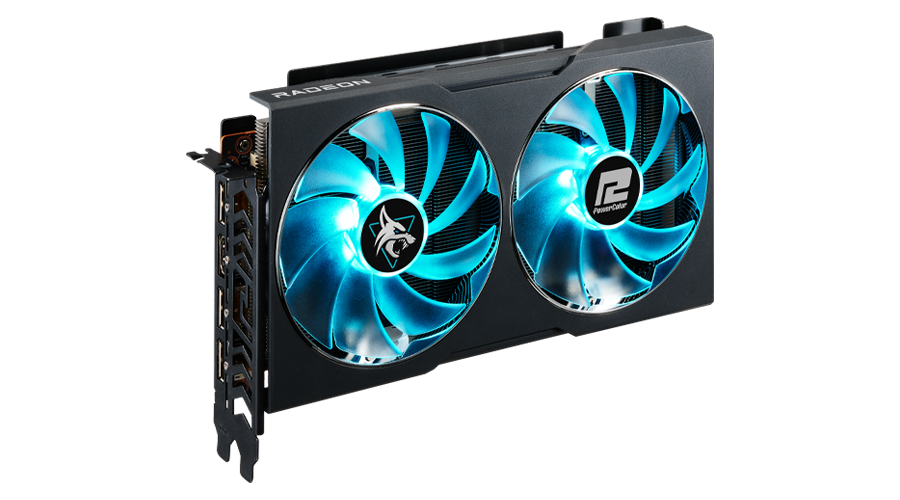 Видеокарта PowerColor RX 6600 Hellhound (AXRX 6600 8GBD6-3DHL) фото