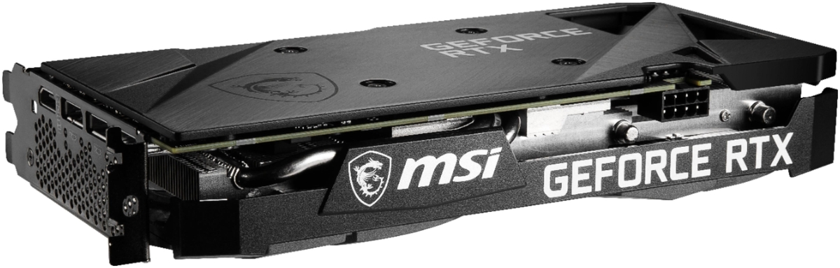 картинка Видеокарта MSI GeForce RTX3060 VENTUS 2X OC, 12G GDDR6 192-bit HDMI 3xDP  от магазина itmag.kz