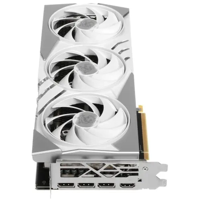 картинка Видеокарта MSI GeForce RTX 4070 Ti SUPER  (RTX 4070 Ti SUPER 16G GAMING X SLIM WHITE) от магазина itmag.kz