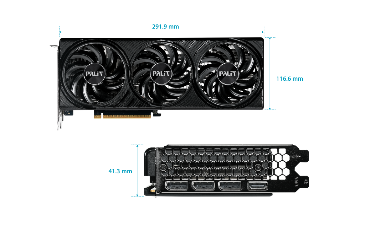 Видеокарта Palit GeForce RTX 5060 Ti Infinity 3 OC 8GB (NE7506TS19P1-GB2062S) фото