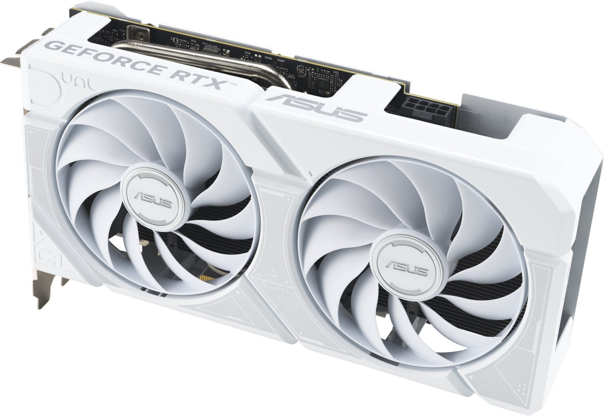 Видеокарта ASUS Dual GeForce RTX 5060 Ti 16GB GDDR7 White OC Edition (DUAL-RTX5060TI-O16G-WHITE) фото