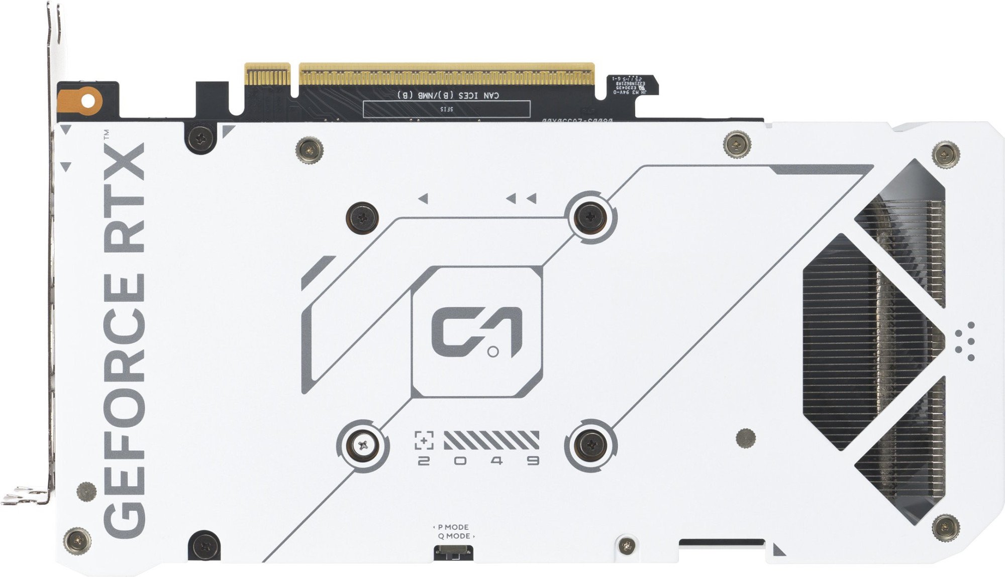 Видеокарта ASUS Dual GeForce RTX 5060 Ti 16GB GDDR7 White OC Edition (DUAL-RTX5060TI-O16G-WHITE) фото