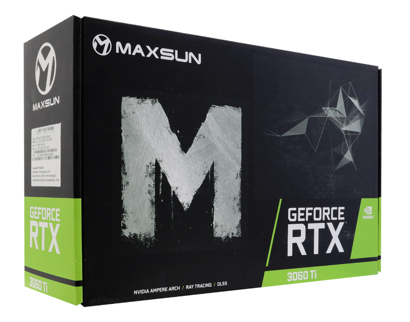 Видеокарта MaxSun RTX 3060 Ti Master 8G (RTX3060TI BM 8G) фото