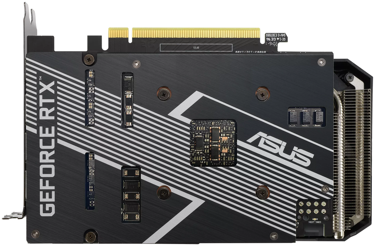 картинка Видеокарта ASUS GeForce RTX3050 OC GDDR6 8GB 128-bit HDMI 3xDP DUAL-RTX3050-O8G от магазина itmag.kz