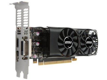 картинка Видеокарта MSI GeForce GTX1050Ti, 4Gb GDDR5 128bit DVI-D HDMI DP, GTX 1050 Ti 4GT LP от магазина itmag.kz