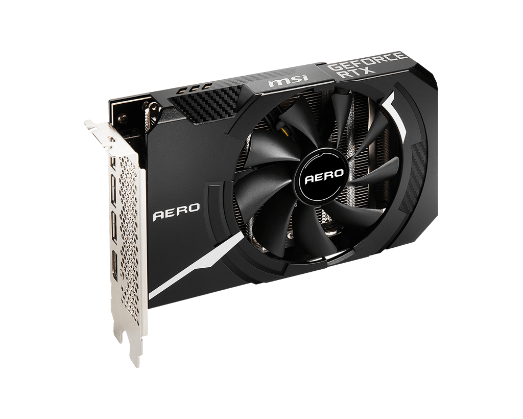 Видеокарта MSI RTX 3050 Aero ITX OC (RTX 3050 AERO ITX 8G OC LHR) фото