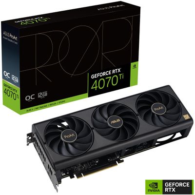 Видеокарта Asus ProArt GeForce RTX 4070 Ti  OC edition (PROART-RTX4070TI-O12G) фото