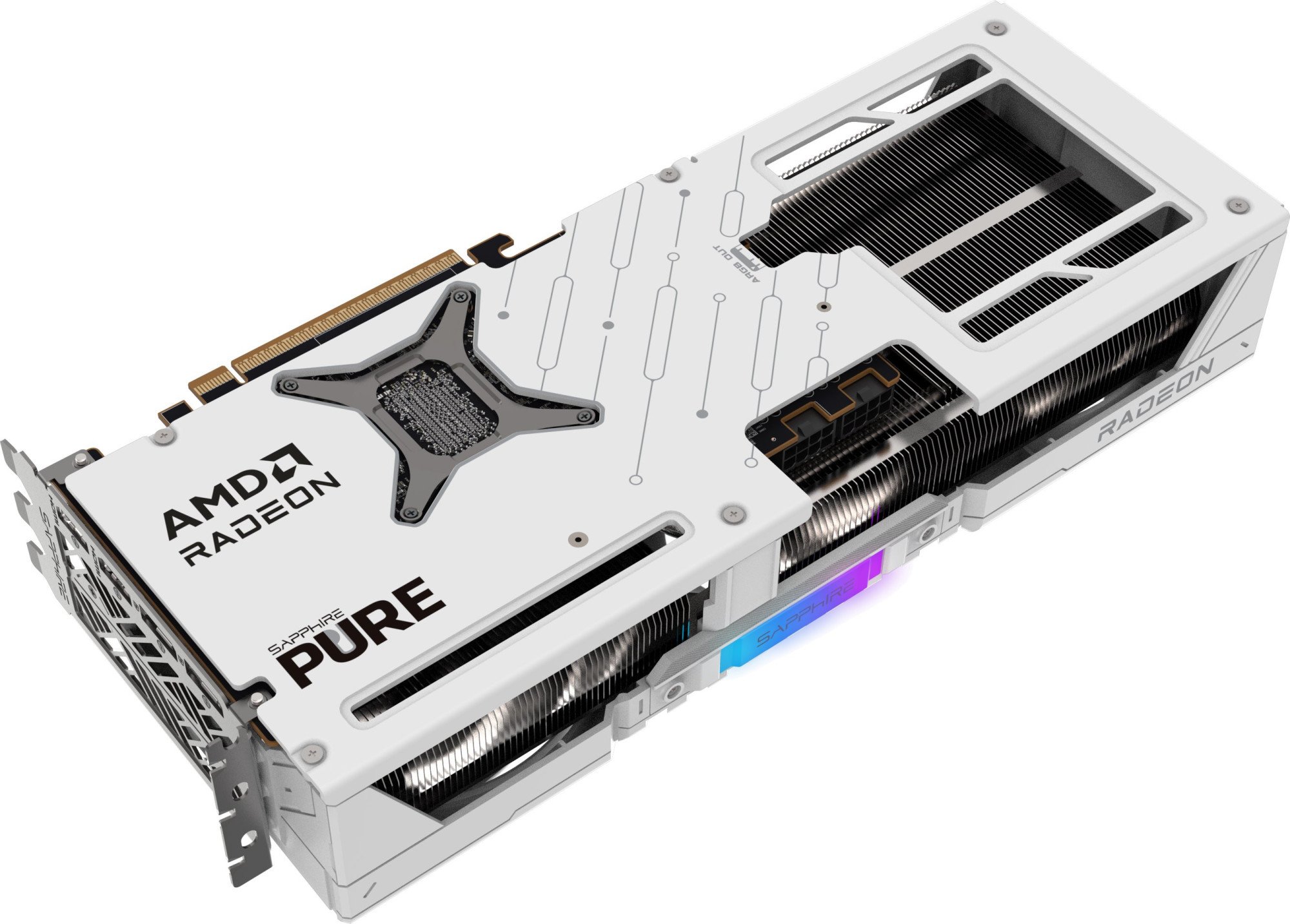 Видеокарта Sapphire PURE AMD Radeon RX 9070 XT OC (11348-02-20G) фото