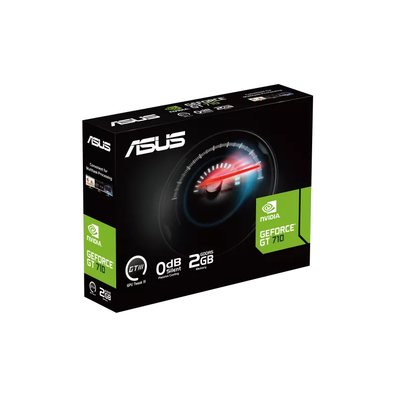 Видеокарта ASUS GeForce GT 710 2GB GDDR5 EVO (GT710-SL-2GD5-BRK-EVO) фото