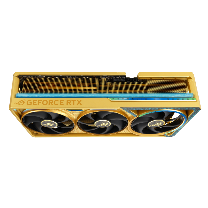 Видеокарта Asus ROG Astral GeForce RTX 5080 Dhahab CORE OC Edition (ROG-ASTRAL-RTX5080-O16G-DHAHAB-CORE) фото